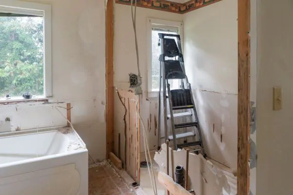 Demolition and Preparation, Bathroom Remodel Contractor Elevare Builders NM